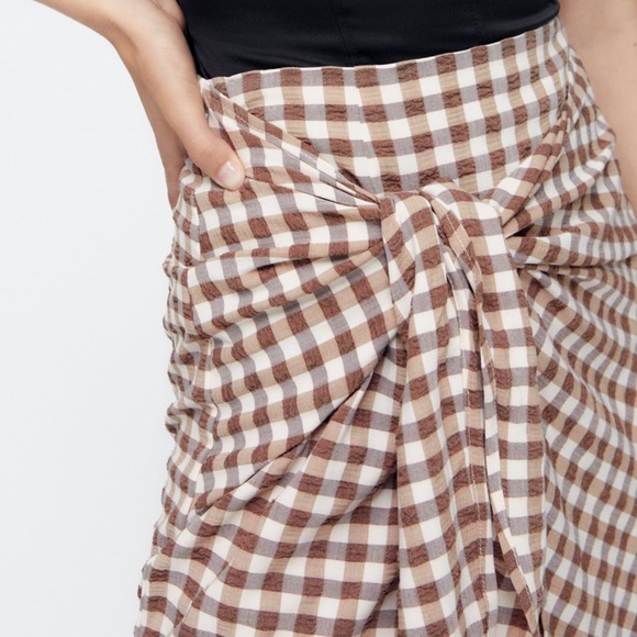 Zara Wrap Skirt - Picture 8 of 16